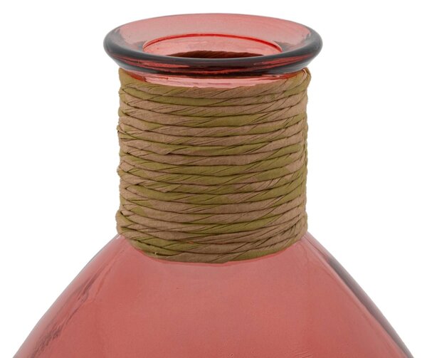Vaso Rope Artemis Bordeaux Ø29x59 cm Vetro
