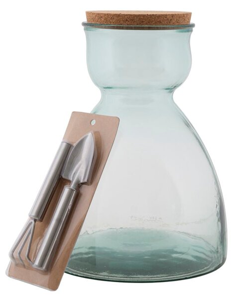Vaso Garden Ø27x34 cm Vetro Trasparente