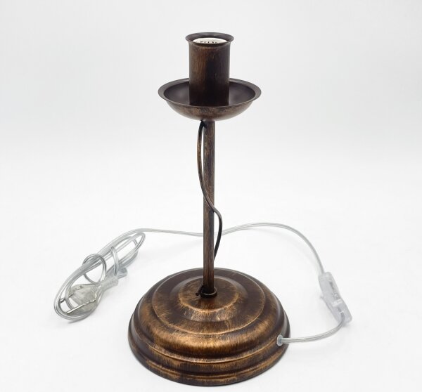 Lampada da tavolo ANTON 1xE14/60W/230V bronzo