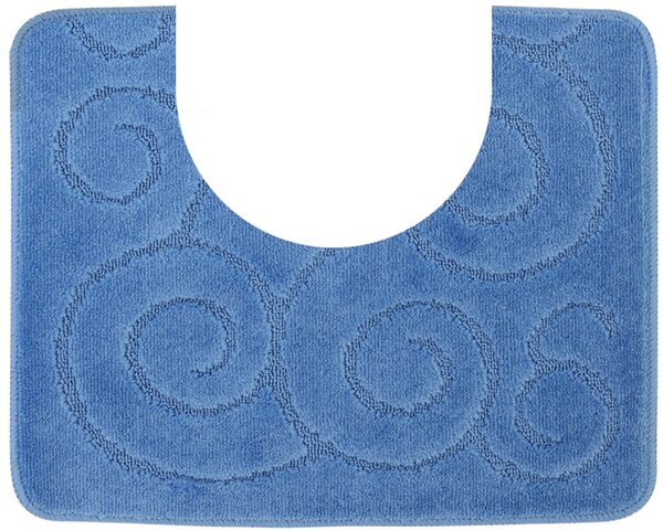 Tappeto Polipropilene Riccio 60X100Cm Azzurro