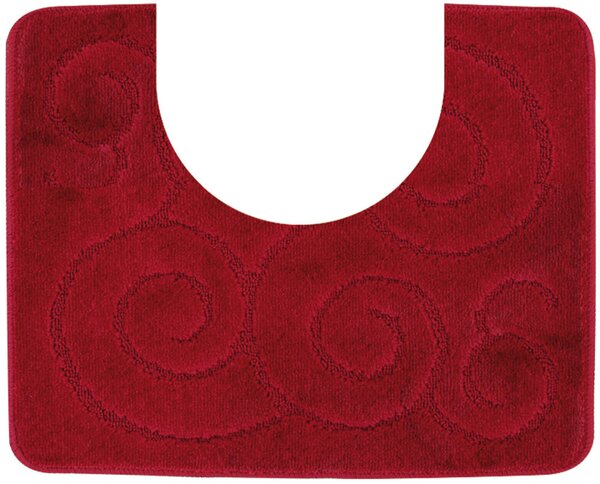 Tappeto Polipropilene Riccio 60X100Cm Rosso