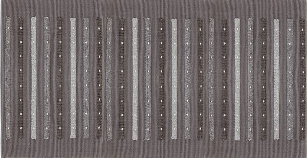 Tappeto Cotone Duna 60X120 Cm Grigio