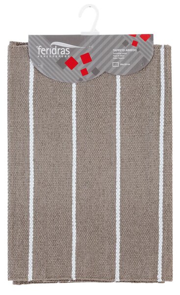 Tappeto Vinile Musa 60X120 Cm Beige