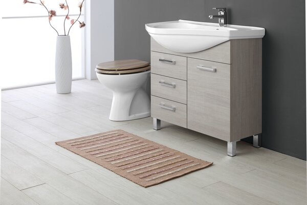 Tappeto Cotone Duna 50X90 Cm Beige