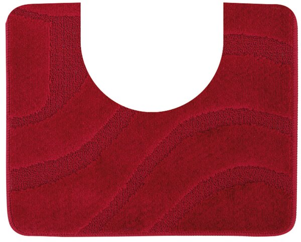 Tappeto Polipropilene Onda 60X100 Cm Rosso