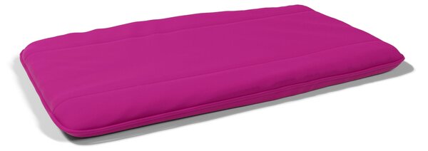 Maxi Cuscino Imbottito e Trapuntato per Cani Gatti in Microfibra Fucsia