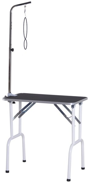 Tavolo da Toelettatura e Tosatura per Cani e Gatti Carico 30kg 81x48.5x80 cm