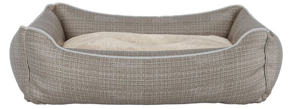 Cuccia con Cuscino Doubleface per Cani e Gatti Dandy Beige