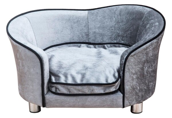 Divano di Lusso per Animali Domestici grigio 69x49x38 cm