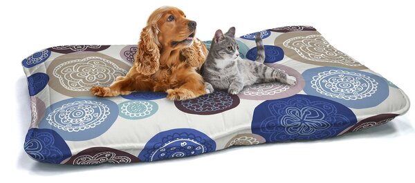 Cuscino Imbottito per Cani e Gatti 60x100 cm in Microfibra Murrine