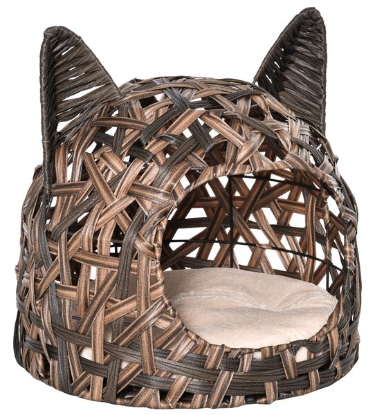 Cesta per Gatti Ø46 in Vimini Marrone
