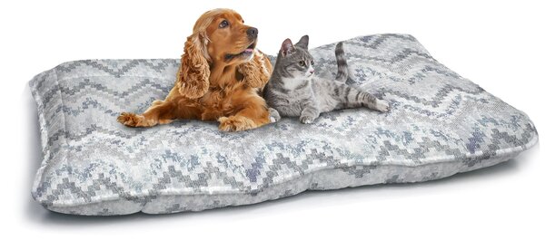 Cuscino Imbottito per Cani e Gatti 60x100 cm in Microfibra Jakarta