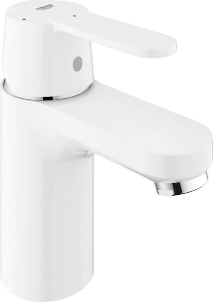 Miscelatore monocomando per lavabo Grohe Get, 1/2 "S-size moon bianco