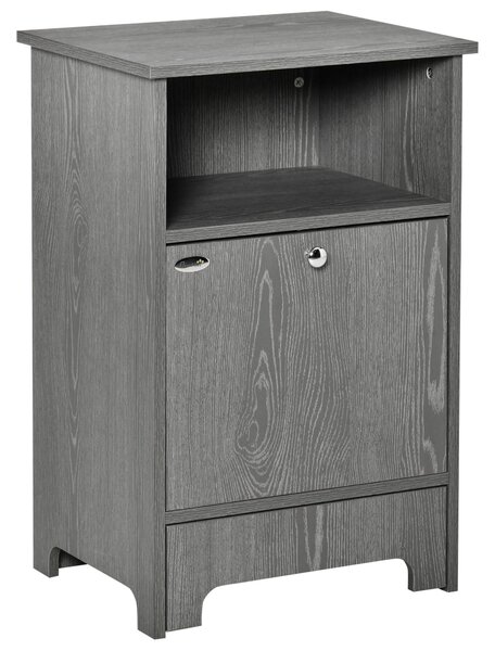 Mobile Multiuso per Cani e Gatti 48x40x75 cm in Legno Grigio