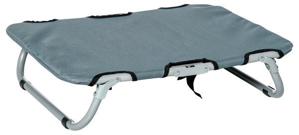 Brandina per Cani e Gatti Pieghevole 59x46x15 cm in Tessuto Grigio