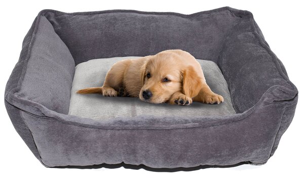 Cuccia Imbottita per Cani e Gatti 62x50x17cm in Poliestere Relax Lady