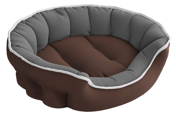 Cuccia per Cani e Gatti 59x53x18cm Marrone/Grigio