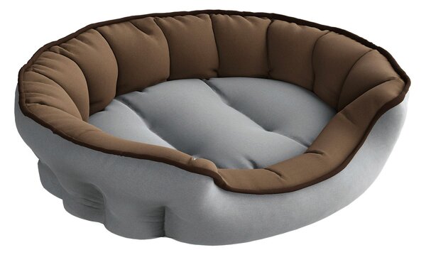 Cuccia per Cani e Gatti 75x65x20cm Grigio Chiaro/Tortora