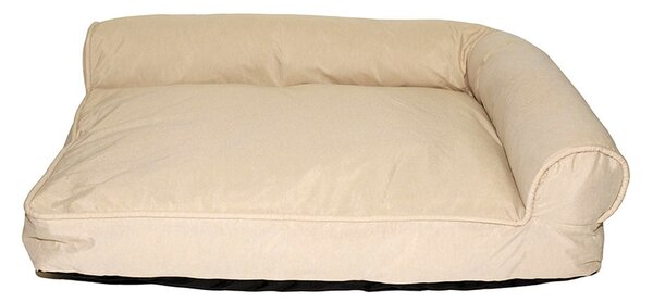 Divanetto Imbottito 71x51x20cm per Cani e Gatti Beige