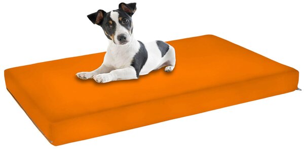 Materassino Imbottito 60x50cm per Cani e Gatti Arancione