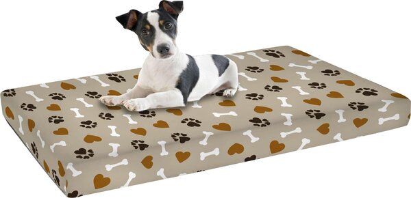 Materassino Imbottito 60x50cm per Cani e Gatti Dogs World Beige