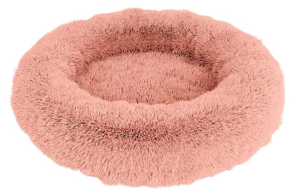 Cuccia per Cani e Gatti Ø70 cm in Poliestere Rosa