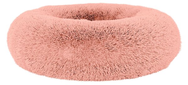 Cuccia per Cani e Gatti Ø60 cm in Poliestere Rosa