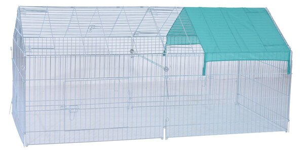 Recinto per Roditori da Esterno in Metallo 220x103x103 cm