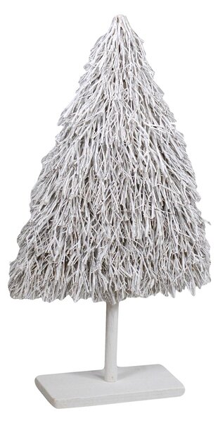 Albero in Vimini con Base H87cm Bianco