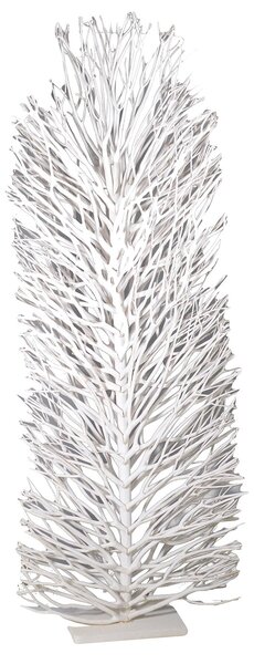 Albero in Vimini con Base H160cm Bianco