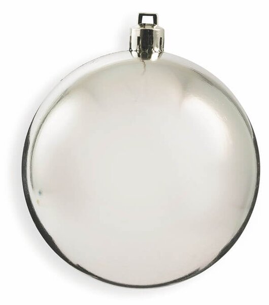 Set 30 Palline Decorative Ø6 cm per Albero di Natale Soriani Argento