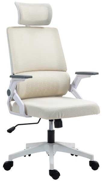 Vinsetto: sedia da ufficio ergonomica con poggiatesta regolabile