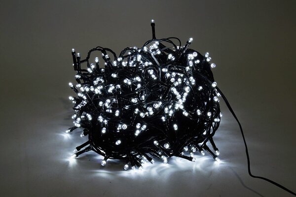 Luci di Natale 500 LED 25m Bianco Freddo da Esterno-Interno Vanzetti