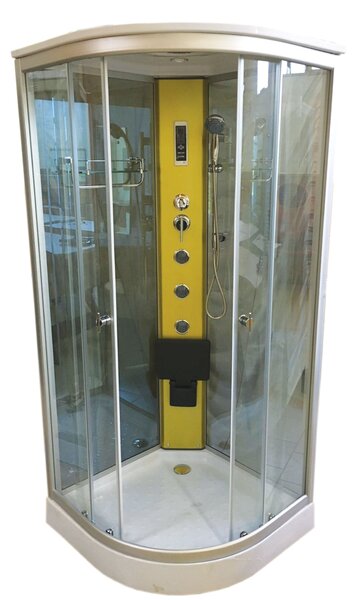 Box Doccia Idromassaggio Angolare 90X90 cm Carelli Key West
