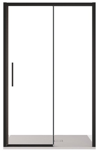 Porta Parete Doccia 130 cm 1 Anta Scorrevoe in Cristallo Trasparente 6mm H195 Bonussi Eliane