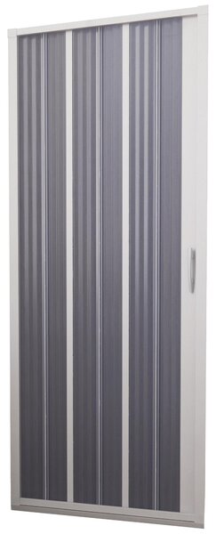 Porta Doccia 1 Anta a Soffietto in PVC H185 cm Dorini Bianco 80 cm