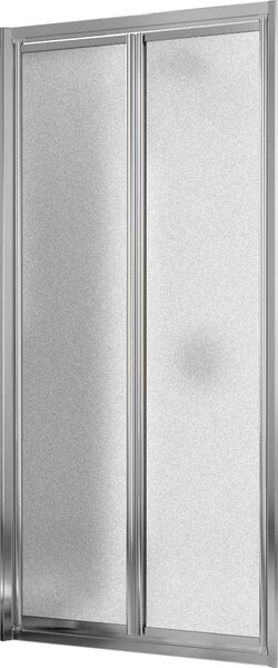 Porta Doccia 2 Ante Battenti in Cristallo Opaco 4mm H198 Fosterberg Maribo 70 cm