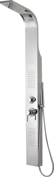 Colonna Doccia Idromassaggio in Acciaio Inox Cromato Feridras Infinity