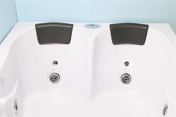 Vasca da Bagno Idromassaggio Angolare 180X120 cm Carnelli Elite