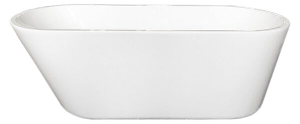 Vasca da Bagno Tradizionale Ovale 170x70 cm Carnelli Freestanding Venere Bianca