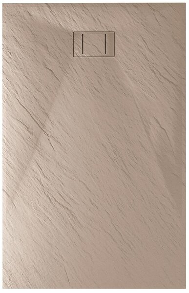 Piatto Doccia 80x90 cm in Acrilico Fosterberg Azalea Tortora