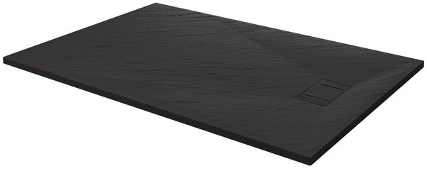 Piatto Doccia 80x80 cm in Acrilico Fosterberg Azalea Antracite