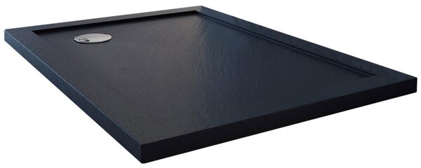 Piatto Doccia 75x75 cm in Acrilico Fosterberg Floret 2 Antracite