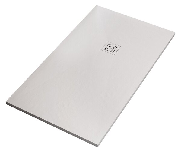 Piatto Doccia 80x80 cm in Pietra Bonussi Canton Bianco