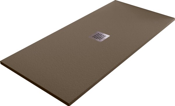 Piatto Doccia in Pietra 70x170 cm Bonussi Ardesia Stone Central Marrone