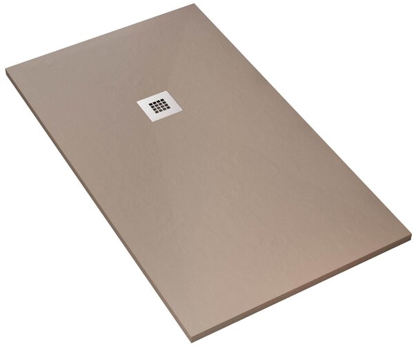 Piatto Doccia in Pietra Bonussi Everest Moka 70x80 cm