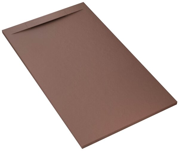 Piatto Doccia in Pietra Bonussi Ardesia Calcutta Marrone 70x100 cm