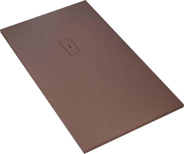 Piatto Doccia in Pietra 80x80 cm Bonussi Manila Marrone