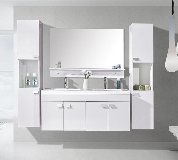 Mobile Bagno Sospeso 120 cm Carnelli White Elegance