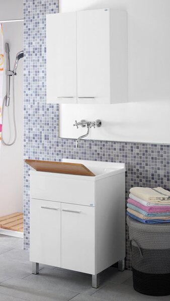 Pensile 60 Cm Bianco Laccato